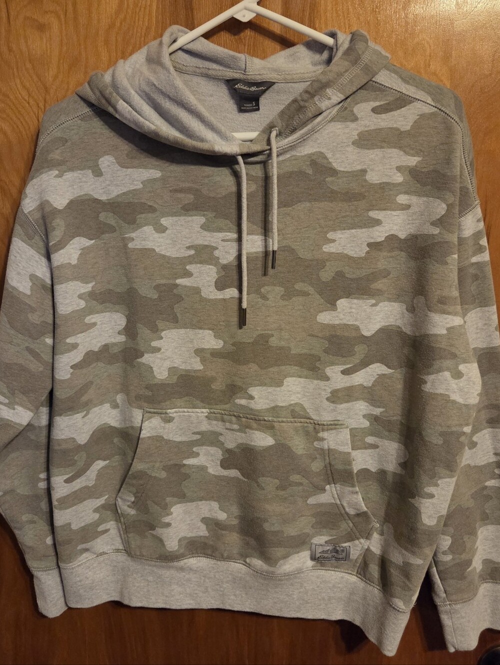 Eddie Bauer Women's Camo Full Zip Hoodie Sweatshirt Size S